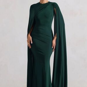 Elegant Green Evening Gown